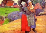 Поль Гоген Бретонские крестьянки-1894